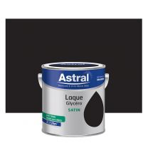 Astral Laque Glycéro Satin 2L Noir