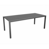 Table Dina Gris 200x90 cm