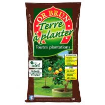 Terreau Végétal - Terre à Planter Or Brun 50L