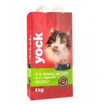 Yock Chat Volaille/Lapin 4KG