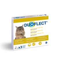 DuoFlect - Anti Puces et Tiques Chat -5KG