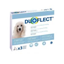 DuoFlect - Anti Puces et Tiques Chien x3